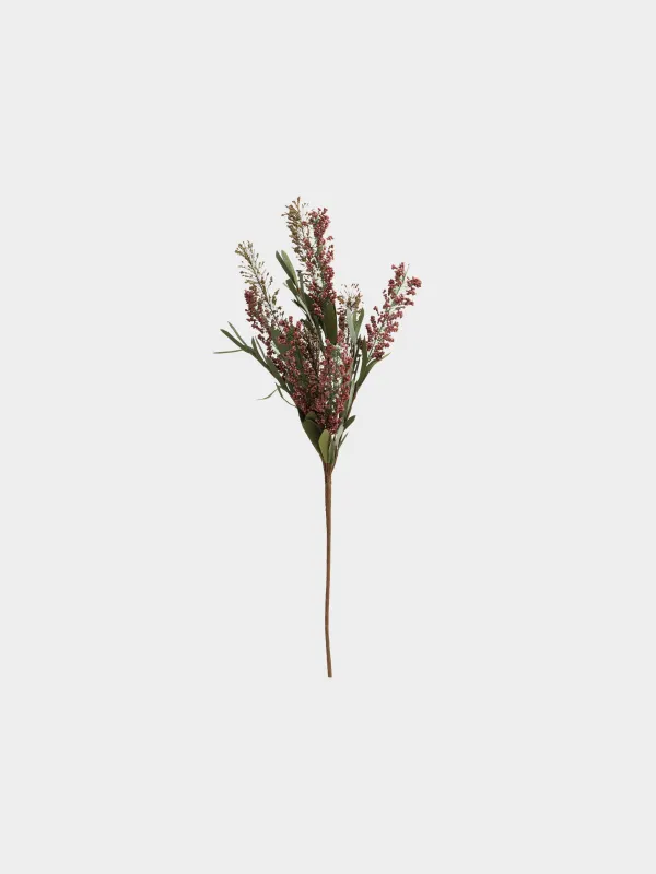 Ветка декоративная, 71 см, Бордовые ягоды на ветке, Grand garden decor, image-0