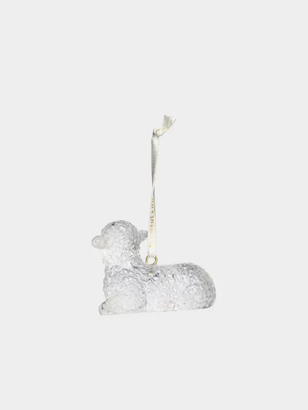 Игрушка елочная, 7х6 см, Ягненок, Figure christmas, image-1