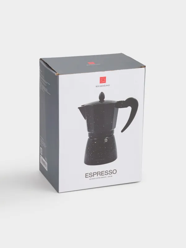 Кофеварка гейзерная, 300 мл, в крапинку, Espresso, image-7
