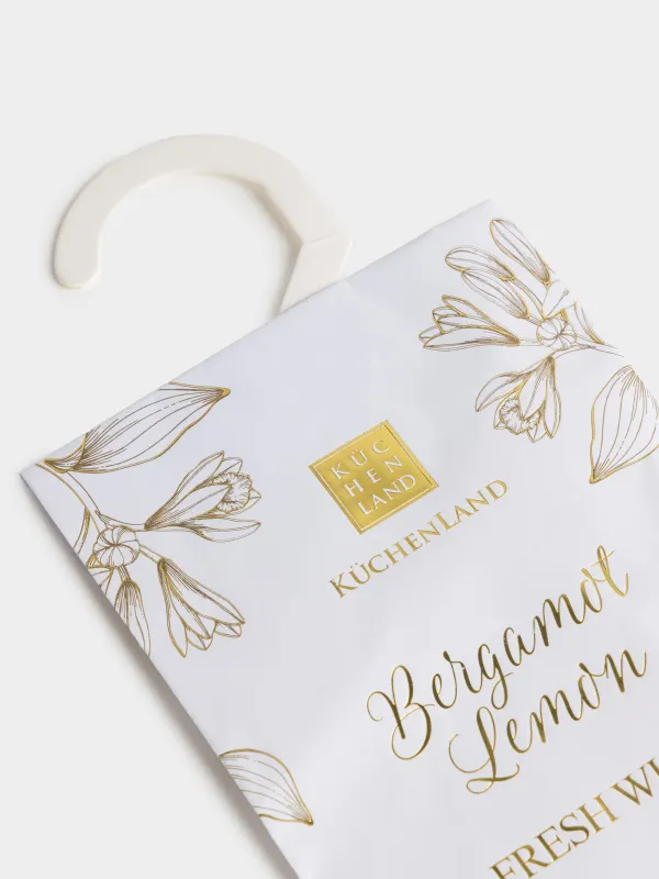 Саше ароматическое, подвесное, Bergamot Lemon, Fresh white, image-2