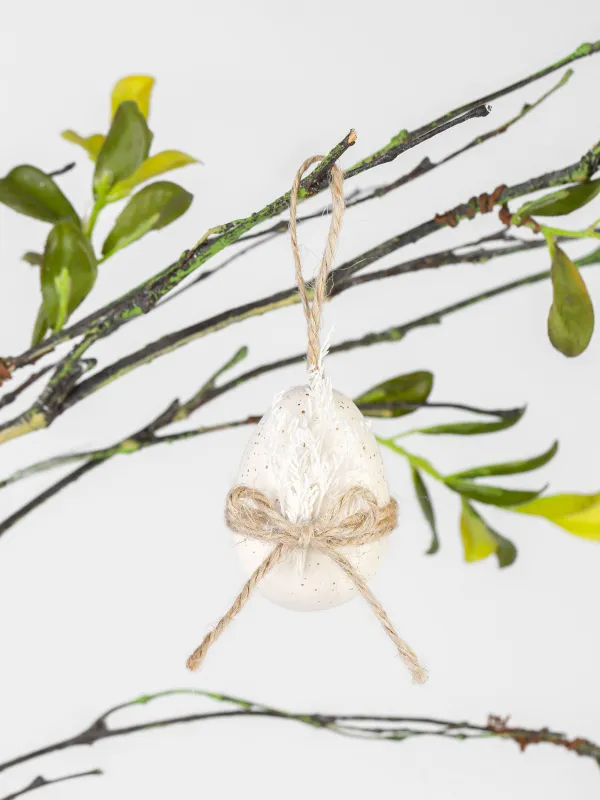 Подвеска декоративная, с сухоцветами, пластик, Natural Easter, image-2