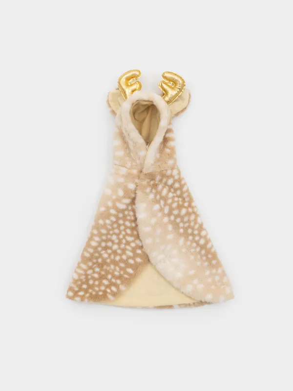 Костюм для животных, 40 см, р. L/XL, карнавальный, полиэстер, коричневый, Олень, Christmas pet, image-0