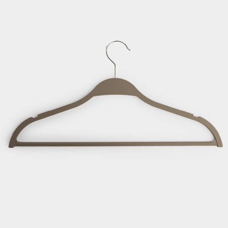 Вешалка-плечики, 32 см, 5 шт, детская, пластик с покрытием, мокко, New house, image-3