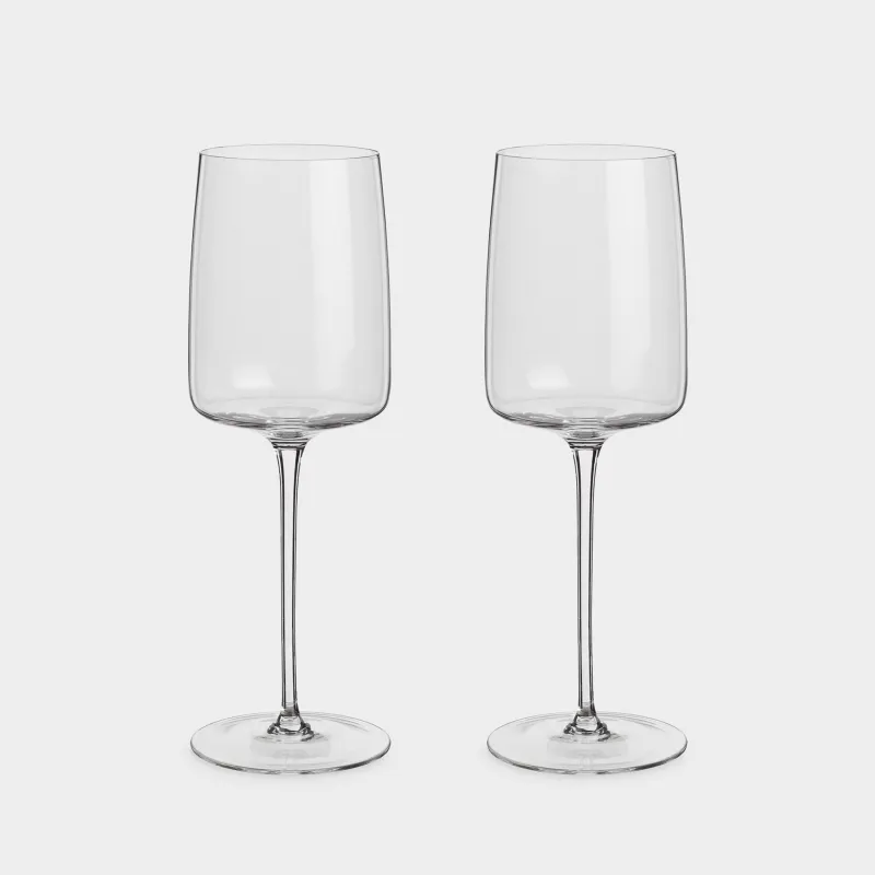 Бокал для вина, 500 мл, 2 шт, кристальное стекло, Lienza