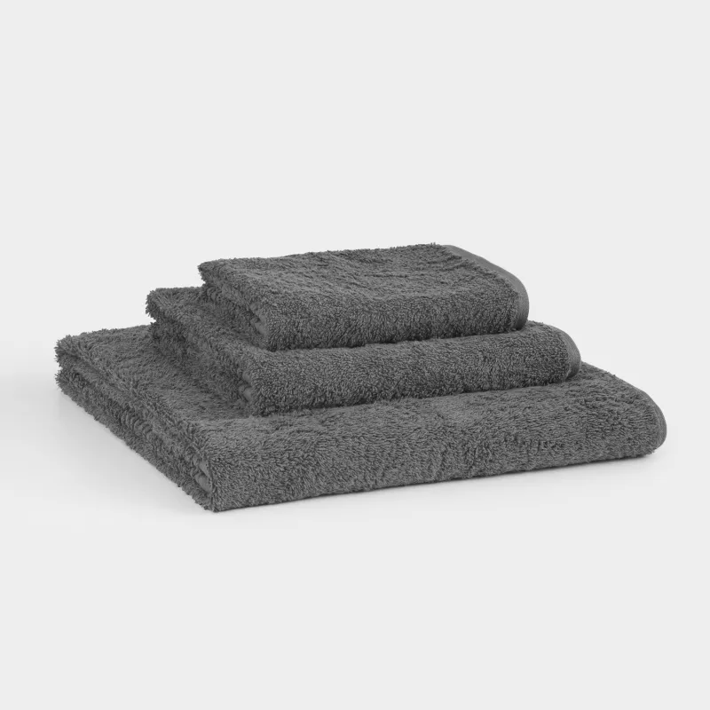 Комплект полотенец, 40х60/50х90/70х140 см, 3 шт, хлопок, графитовый, Natural cotton