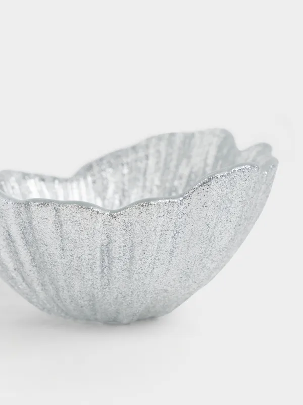 Пиала, 10х5 см, 90 мл, стекло Р, серебристая, Verge, image-3