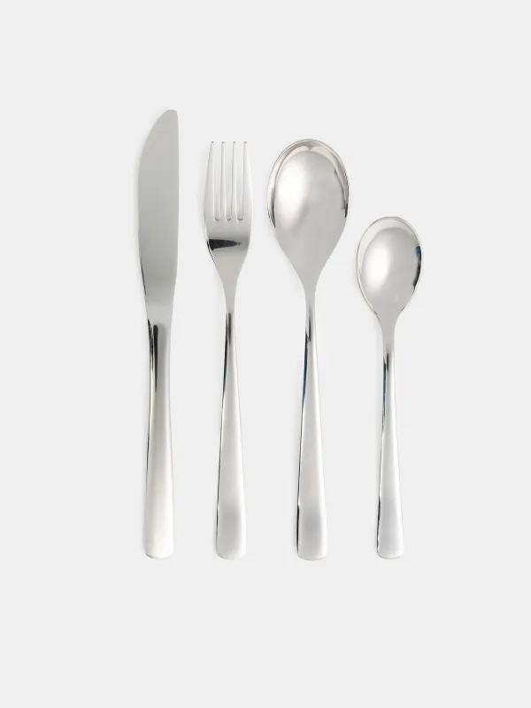 Столовые приборы, 6 перс, 24 пр, сталь, Munchen, image-0