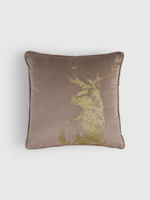 Подушка декоративная, 45х45 см, Гордый олень, Deer, image-0