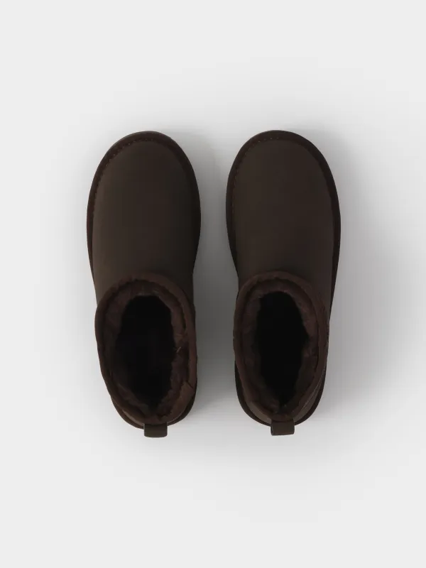 Угги из экозамши, Suede, image-1