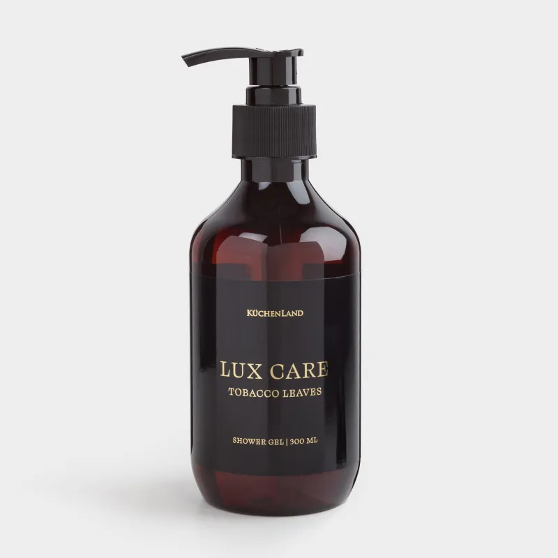 Гель для душа, 300 мл, питательный, Tobacco leaves, Lux care