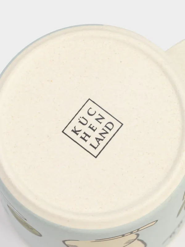 Кружка, бамбук, Pretty friends, image-4