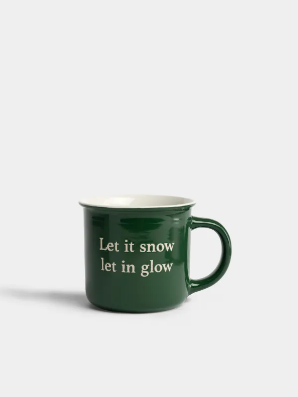 Кружка, 370 мл, Let it snow, Great day, image-0