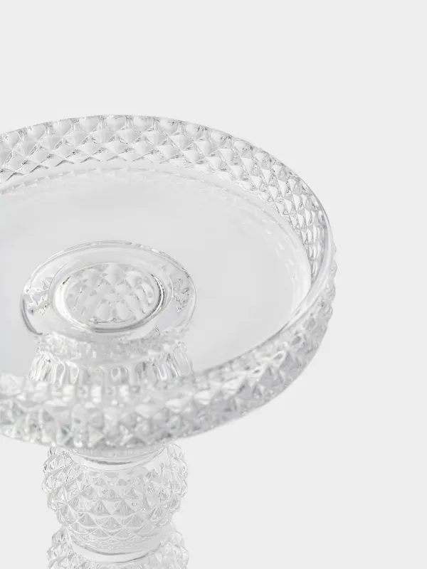 Подсвечник, 16 см, для одной свечи, на ножке, стекло, Naiad, image-3