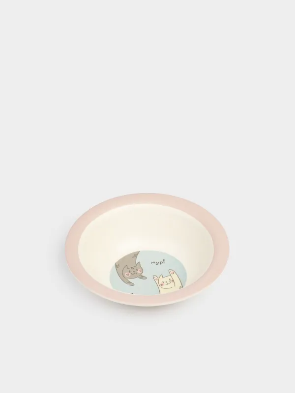Тарелка суповая, 16х4 см, Коты, Pretty friends, image-2