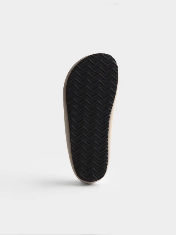 Тапочки из искусственной замши с меховой стелькой Suede, image-7