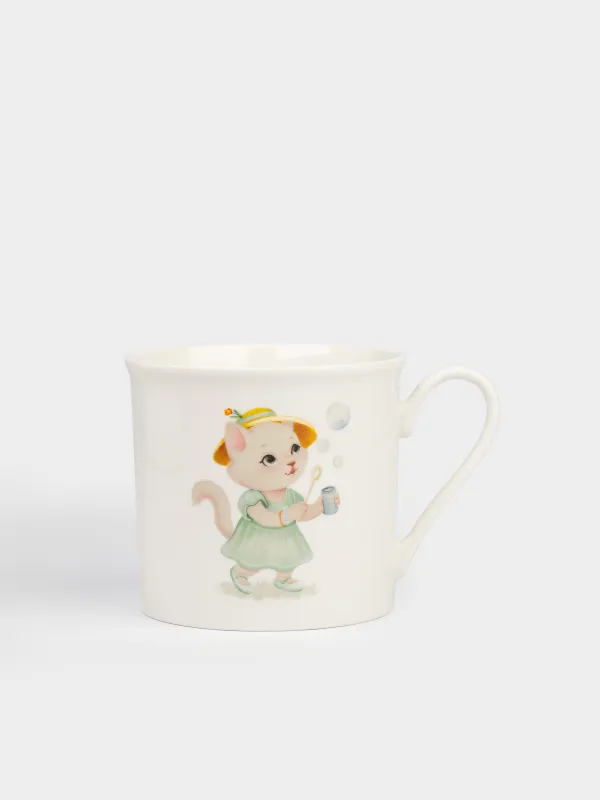 Кружка, детская, белая, Ideas life, image-0