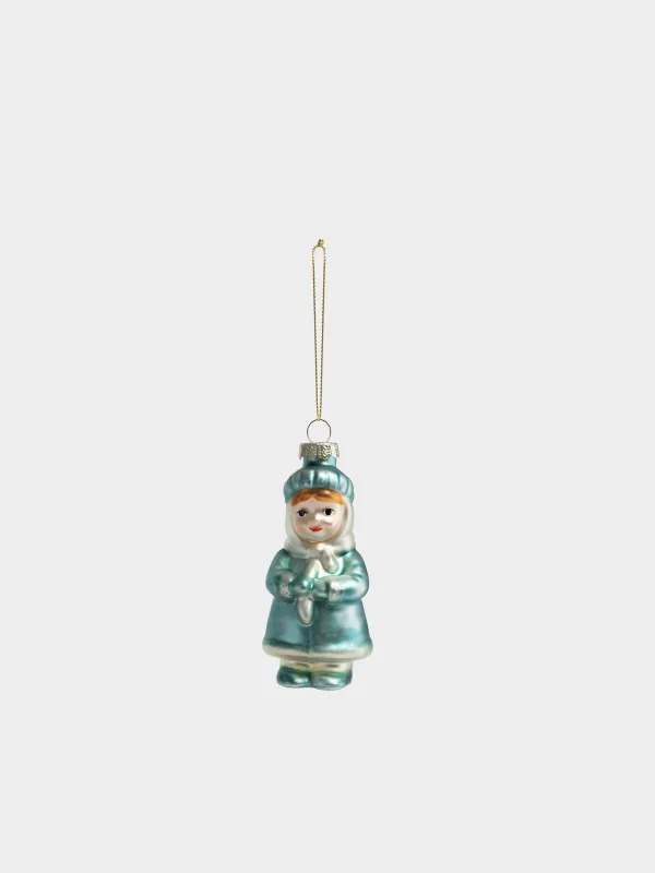 Игрушка елочная, 9 см, Снегурочка, Figure christmas, image-0