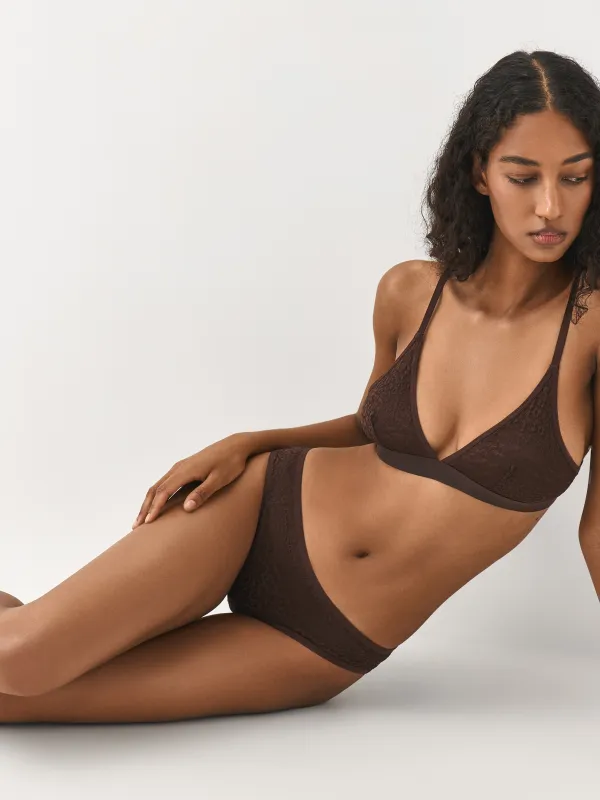 Трусы женские, с кружевом, Хипстеры, Maximilynn, image-4