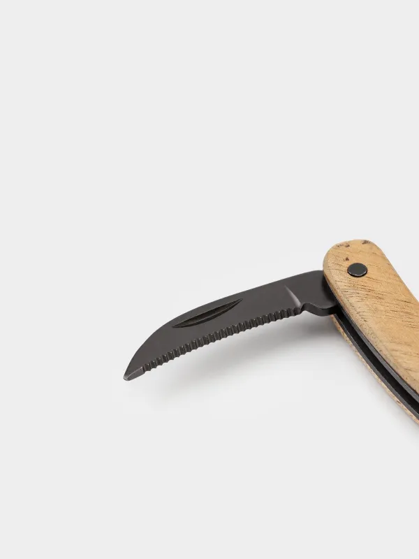 Нож официанта, 11 см, сталь/дерево, черный, Bar, image-4