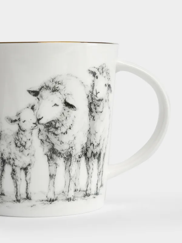 Кружка, 450 мл, Овечки, Sheep, image-2