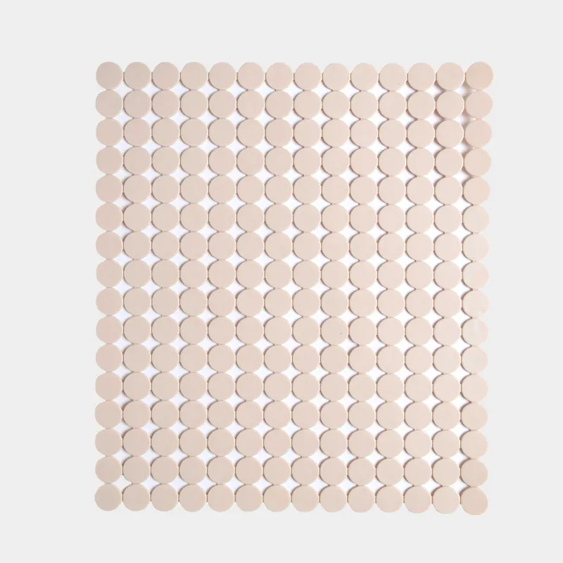 Коврик для кухонной раковины, 31х27 см, резина, прямоугольный, бежевый, Keeping