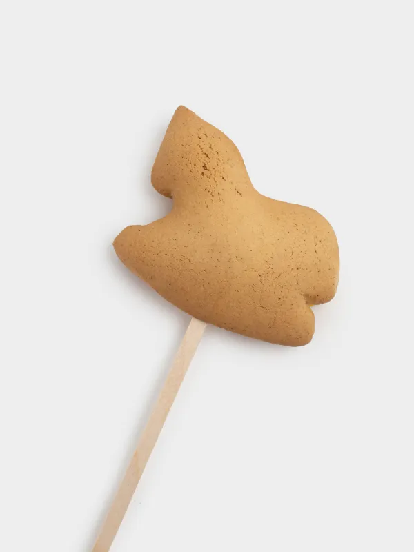 Пряник, 40 гр, глазированный, медовый, на палочке, коричневый, Лошадка, Prani, image-2