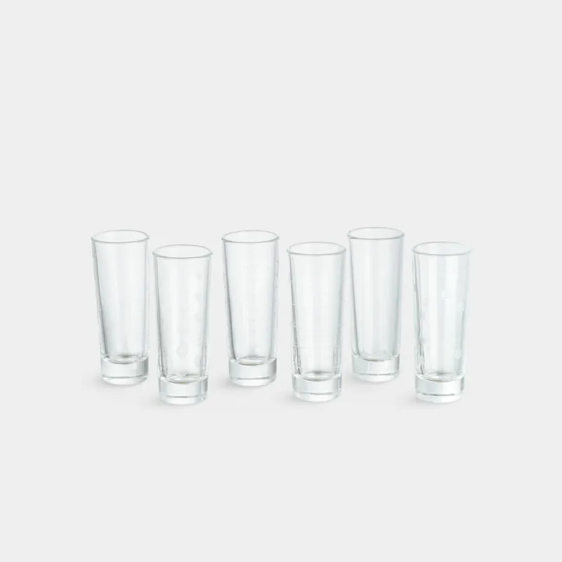 Стопка для водки, 6 шт, Mixology