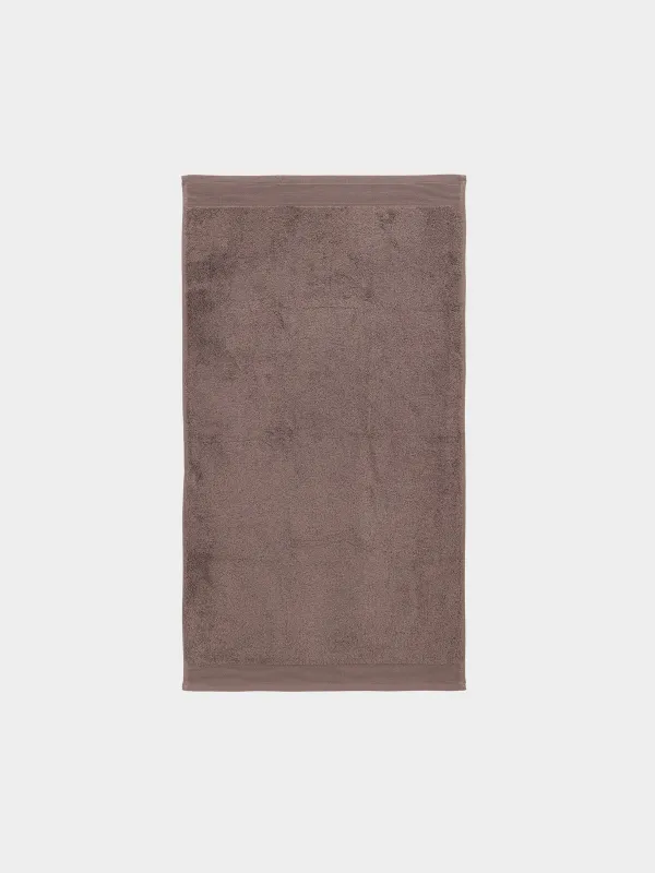 Полотенце, 50х90 см, хлопок, коричневое, Gentle cotton, image-4