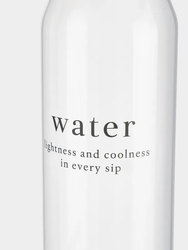 Бутылка для напитков, 1,25 л, Life is simple, Clear font, image-1