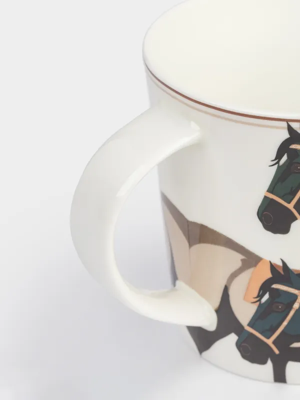 Кружка, 450 мл, Лошади, Horse, image-3