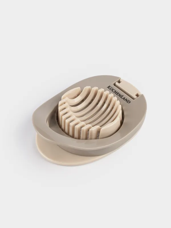 Яйцерезка, 12 см, сталь/пластик, бежевая, Regular, image-8