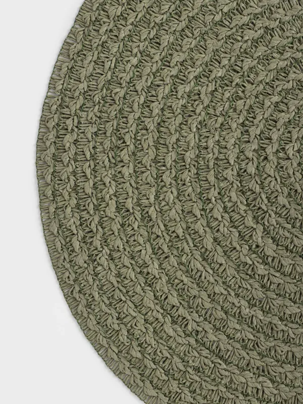 Салфетка под приборы, 38 см, из целлюлозы, Straw, image-2