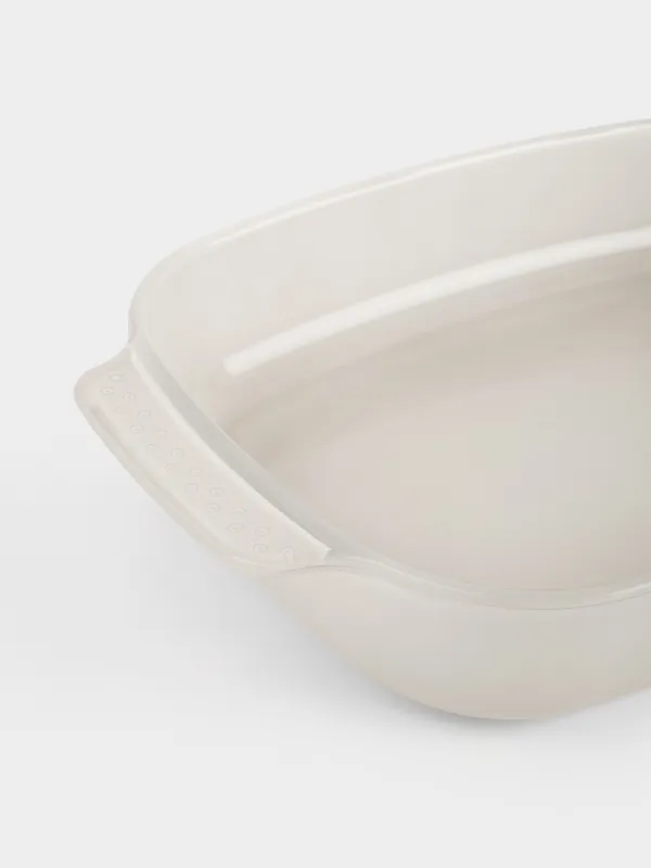 Форма для запекания, 35х23 см, стекло Т, прямоугольная, бежево-молочная, матовая, Cook matte, image-2