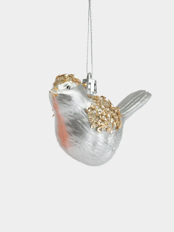 Набор елочных игрушек, 11x7 см, 2 шт, Птицы, Figure sparkle, image-3