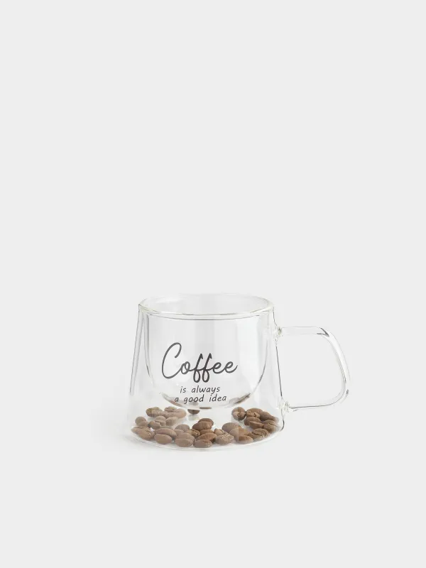 Кружка кофейная, 200 мл, с кофейными зернами, Coffee, Air decor, image-0