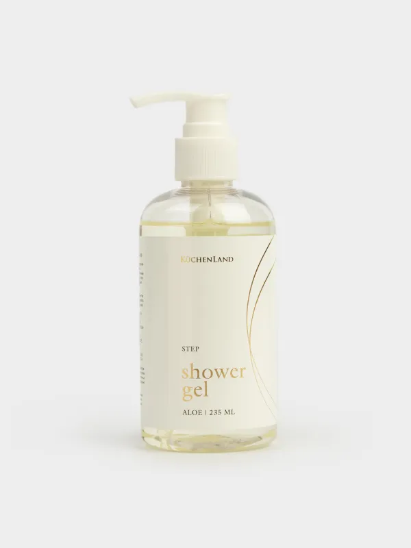 Гель для душа, 235 мл, увлажняющий, Алоэ, Step, image-1