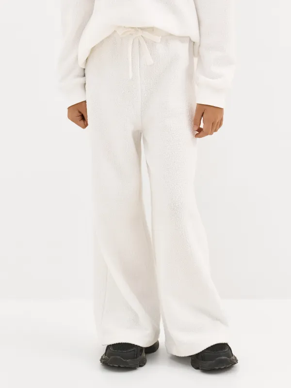 Брюки детские, для девочек, молочные, Tiziana, image-1