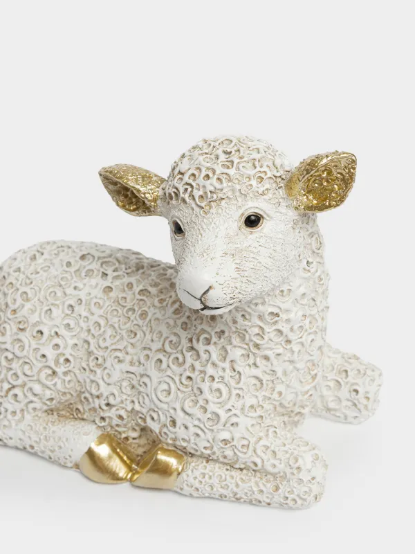 Статуэтка, 12х12 см, Ягненок, Sheep, image-1
