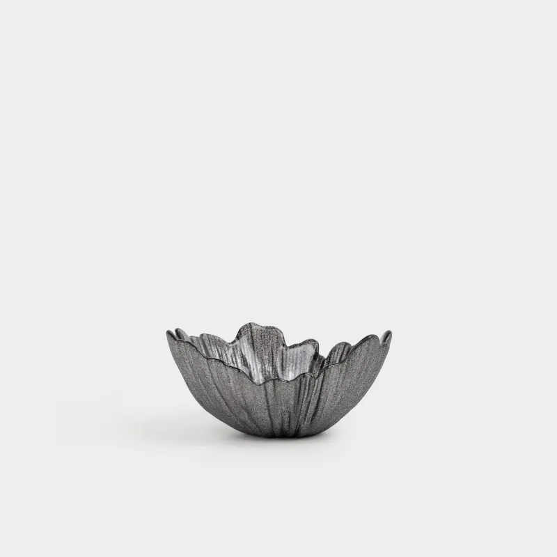 Салатник, 15х7 см, 220 мл, стекло Р, серый, Verge