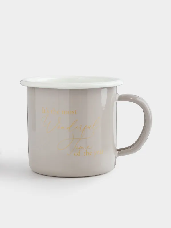 Кружка, 360 мл, Wonderful Time, Autumn enamel, image-0