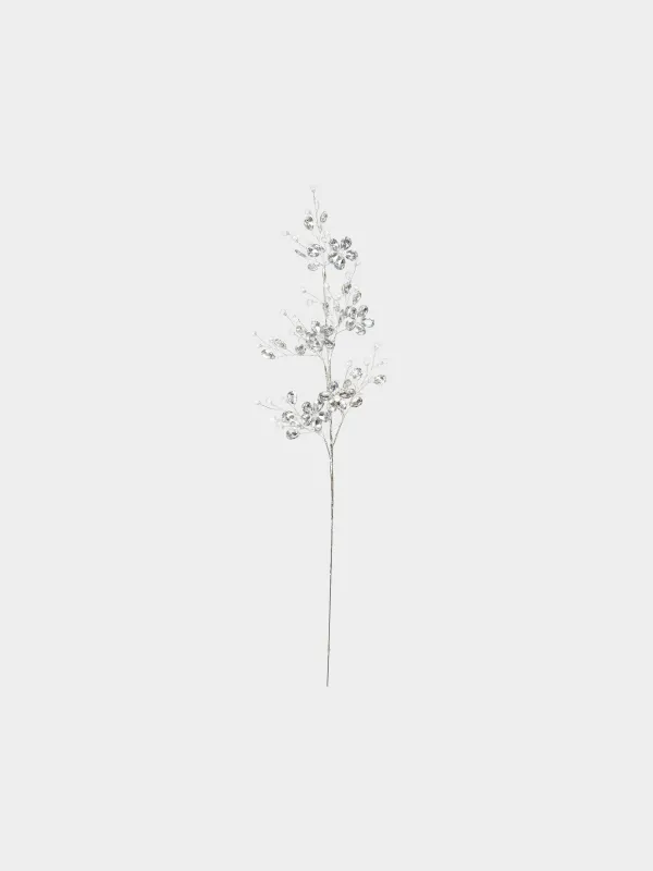 Ветка декоративная, 60 см, Кристаллы, Crystal decor, image-0