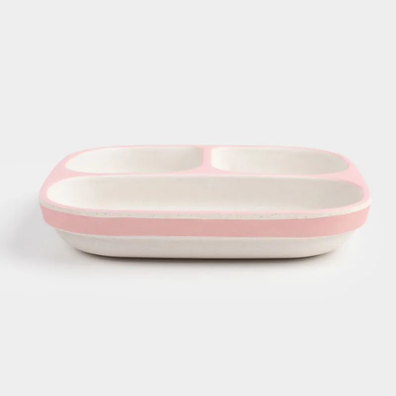 Тарелка обеденная, 18 см, 3 отделения, Девочки в платьях, Sweet loli, image-2