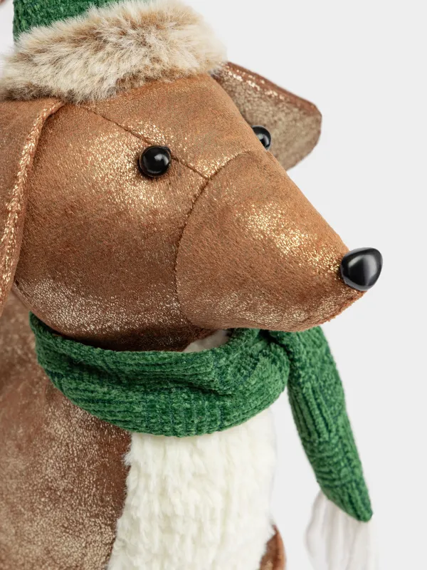 Изделие декоративное, 38х13 см, Такса, Dog toy, image-2