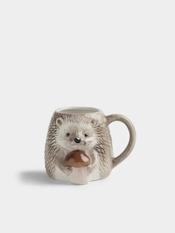 Кружка, 490 мл, Еж с грибом, Hedgehog, image-0