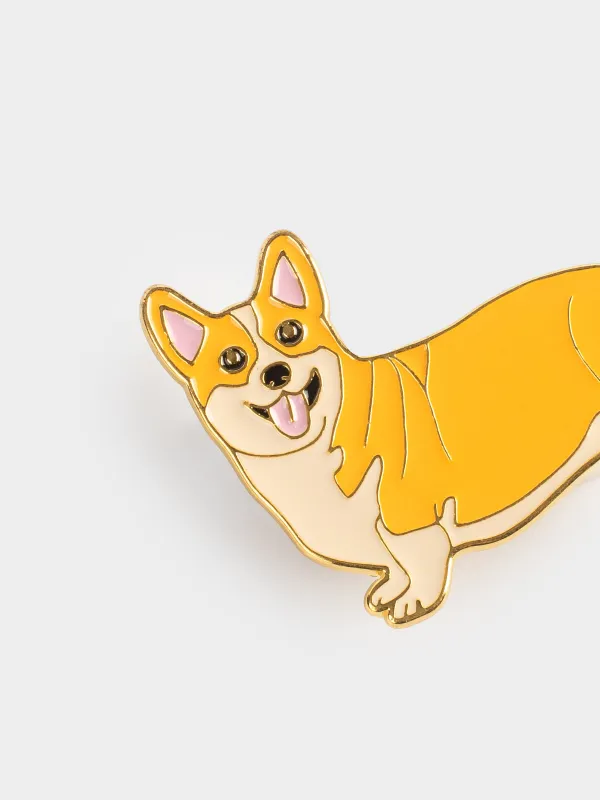 Точилка для карандашей, 5х3 см, металл, оранжевая, Корги, Corgi, image-1