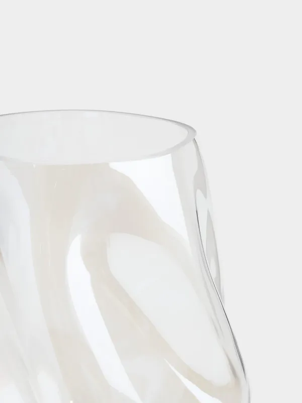 Ваза для цветов, 25 см, стекло, Cascade, image-2