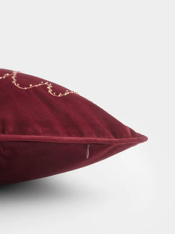 Подушка декоративная, 45х45 см, Баран, Velvet, image-4