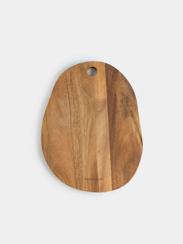 Доска разделочная, 30x23 см, дерево, Noble tree, image-0