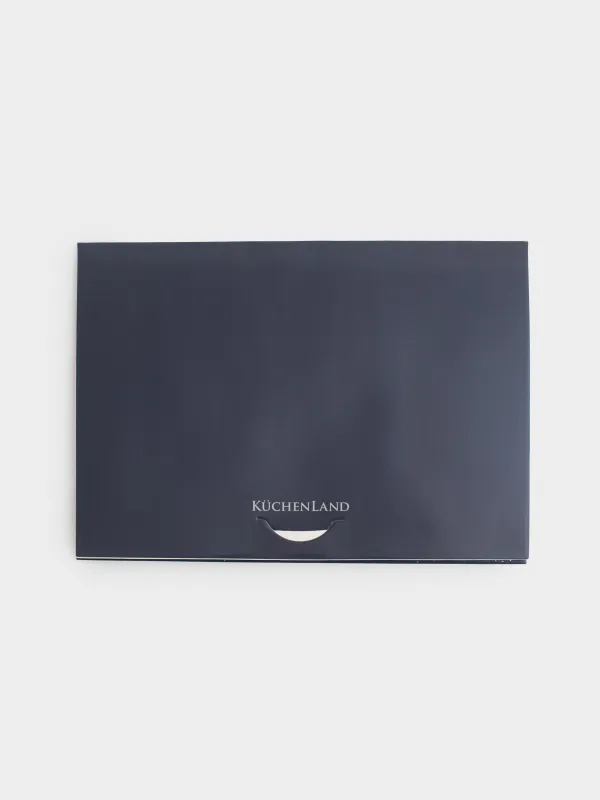 Открытка подарочная 3D, 18х13 см, бумага, синяя, Домики, House built, image-1