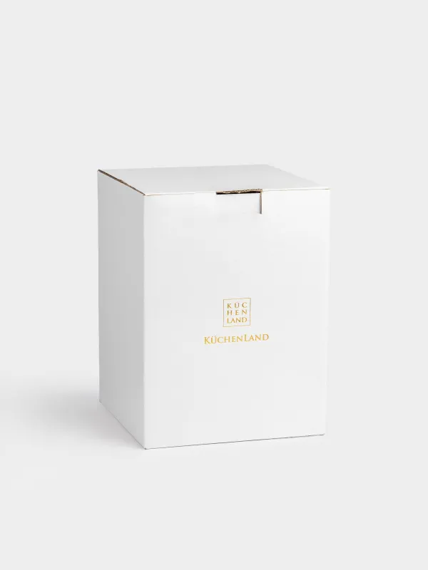 Конфетница, 24x16 см, на ножке, с крышкой, стекло Р, Alpine, image-8